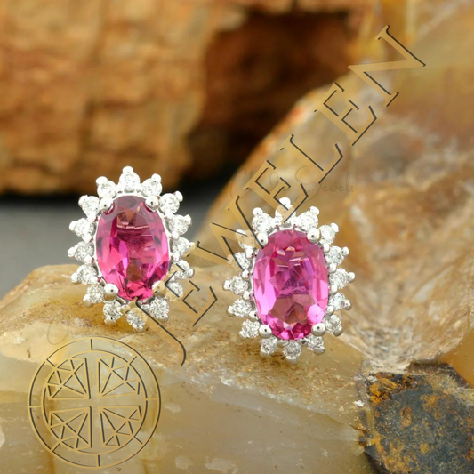 8 Affordable Gemstone Halo Earrings