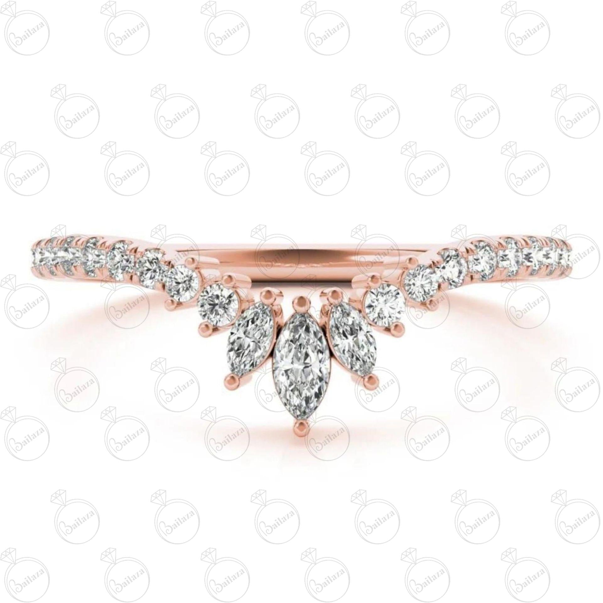 Top view 0.30 TCW Marquise Cut Unique Moissanite Ring, Women Diamond RIng, Wedding Diamond RIng, marquies Cut, Engagement Ring, Unique Engagement Ring, diamond jewelry.. 