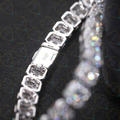 3.40 TCW Round Brilliant Cut Tennis Lab Grown Diamond Bracelet for Women