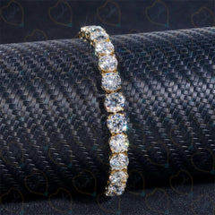 3.00 CTW Round Brilliant Cut Tennis Lab Grown Diamond Bracelet for Women