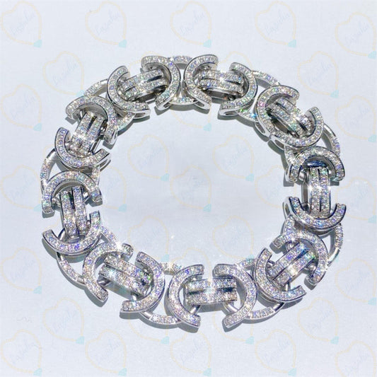 3.60 TCW Round Brilliant Cut Tennis Lab Grown Diamond Bracelet for Women