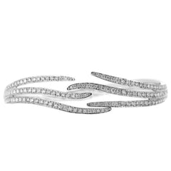 2.50 CTW Round Brilliant Cut Unique Lab-Grown Diamond Bracelet for Women