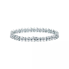 2.00 CTW Marquise Cut Tennis Lab Grown Diamond Bracelet for Women