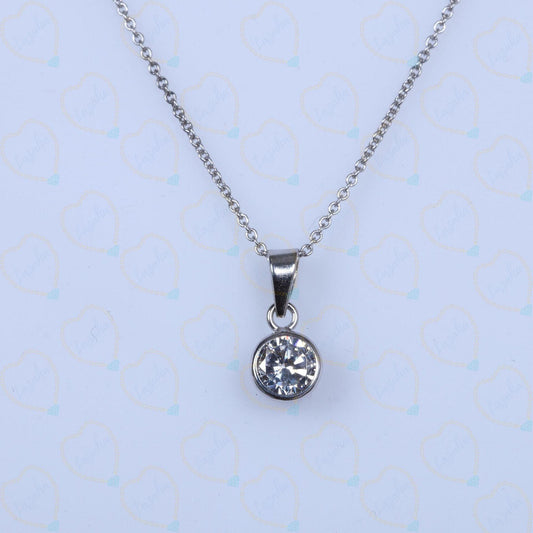 1.70 TCW Round Cut Charm Lab Grown Diamond Pendant for Women