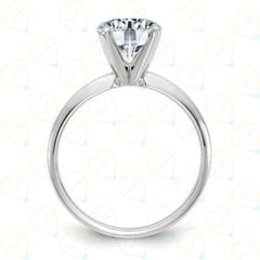 2.00 TCW Round Cut Solitaire Lab Grown Diamond Ring for Women