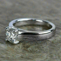 2.00 CTW Round Cut Solitaire Lab Grown Diamond Ring for Women