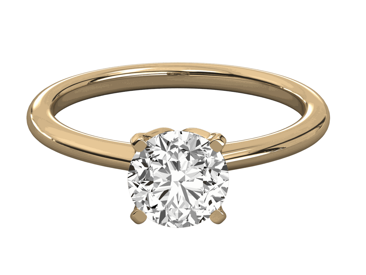 2.00 TCW Round Cut Solitaire Lab Grown Diamond Ring for Women