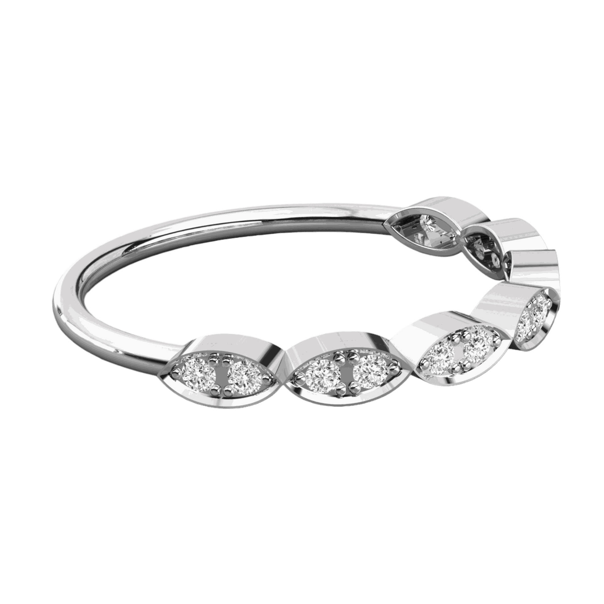 0.30 TCW Round Cut Eternity Lab Grown Diamond Ring, lab grown diamond ring, 0.30 CT Round Cut diamond, Eternity Diamond Ring, 0.30 CT diamond Ring