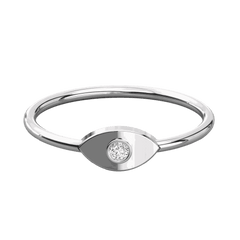 Round Cut Solitaire Lab Grown Diamond Ring for Women