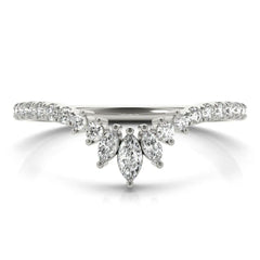 Marquise Cut Unique Lab Grown Diamond Ring for Women