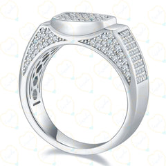 1.50 TCW Round Cut Solitaire Lab Grown Diamond Ring for Women