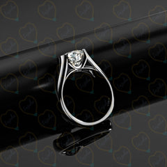 2.00 TCW Round Brilliant Cut Solitaire Lab Grown Diamond Ring for Women