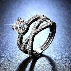 0.70 CTW Round Cut Solitaire Lab Grown Diamond Ring for Women