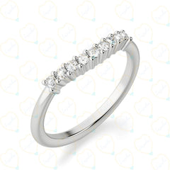 1.30 CTW Round Cut Bridal Set Lab Grown Diamond Ring for Women