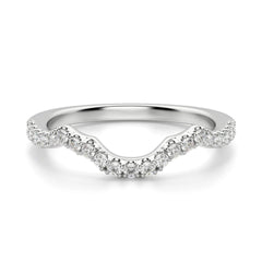 1.20 CTW Round Cut Eternity Lab Grown Diamond Ring for Women