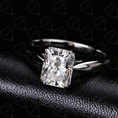 2.00 TCW Radiant Cut Solitaire Lab Grown Diamond Ring for Women