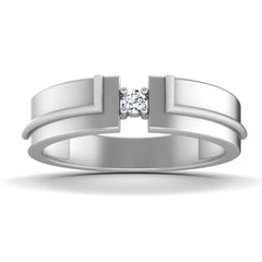 Round Cut Solitaire Lab Grown Diamond Ring for Women