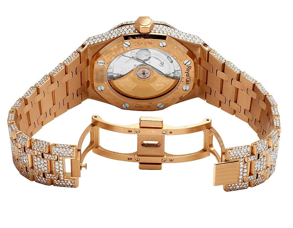 Audemars Piguet Watch mens iced out moissanite watch luxury diamond watch hip hop watch