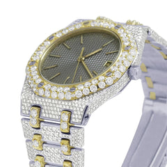 Audemars Piguet Watch mens iced out hip hop watch moissanite diamond watch for anniversary gift