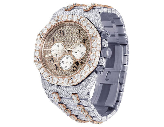 Audemars Piguet Watch luxury iced out moissanite diamond watch mens wrist watch quartz watch