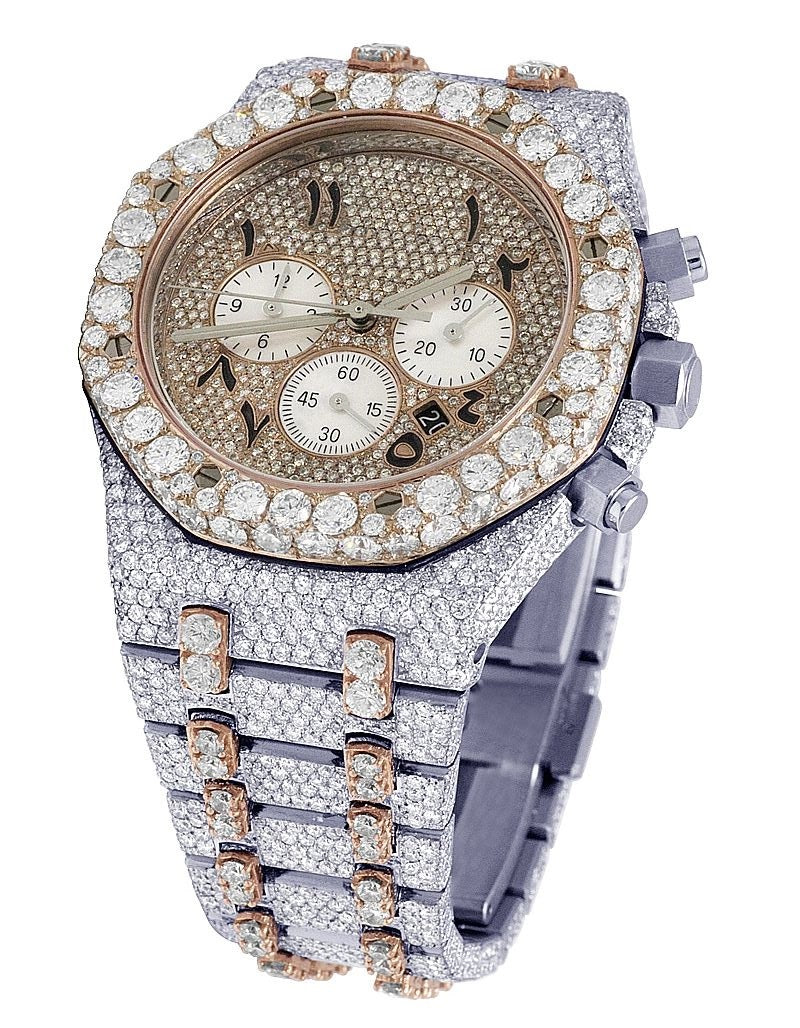 Audemars Piguet Watch luxury iced out moissanite diamond watch mens wrist watch quartz watch