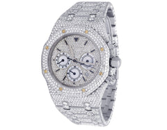 Audemars Piguet Watch 42 mm iced out diamond watch moissanite hip hop watch mens wrist watch