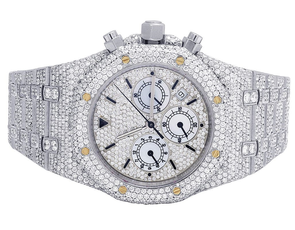 Audemars Piguet Watch 42 mm iced out diamond watch moissanite hip hop watch mens wrist watch