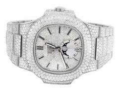 Patek Philippe Watch vvs moissanite diamond watch quartz watch for mens luxury watch for gift