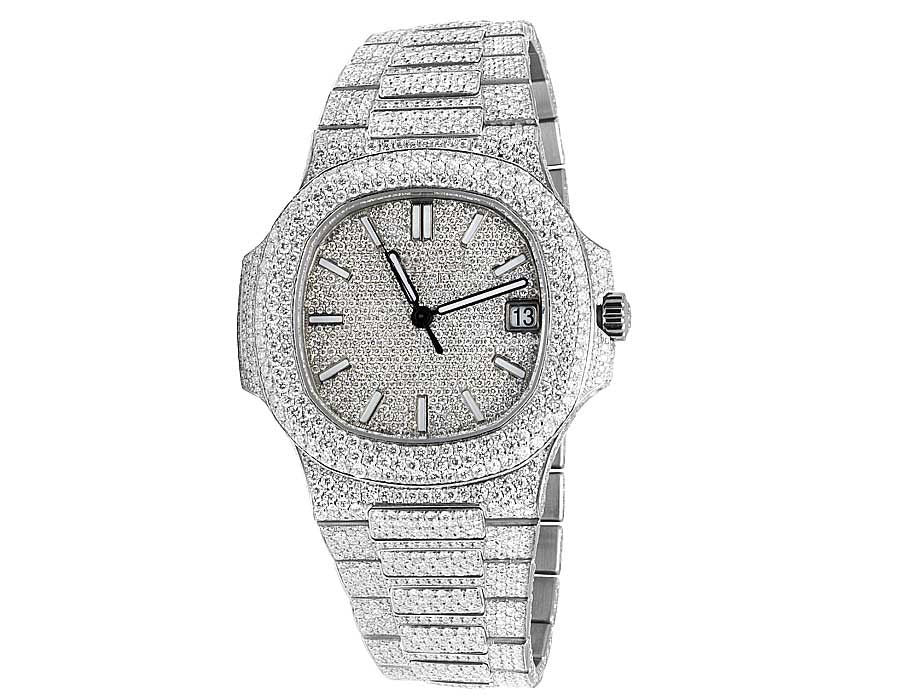 Patek Philippe Watch luxury watch for mens bust down watch iced out moissanite watch quartz watch