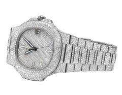 Patek Philippe Watch luxury watch for mens bust down watch iced out moissanite watch quartz watch