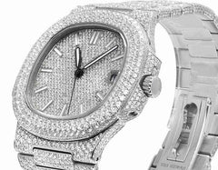 Patek Philippe Watch luxury watch for mens bust down watch iced out moissanite watch quartz watch