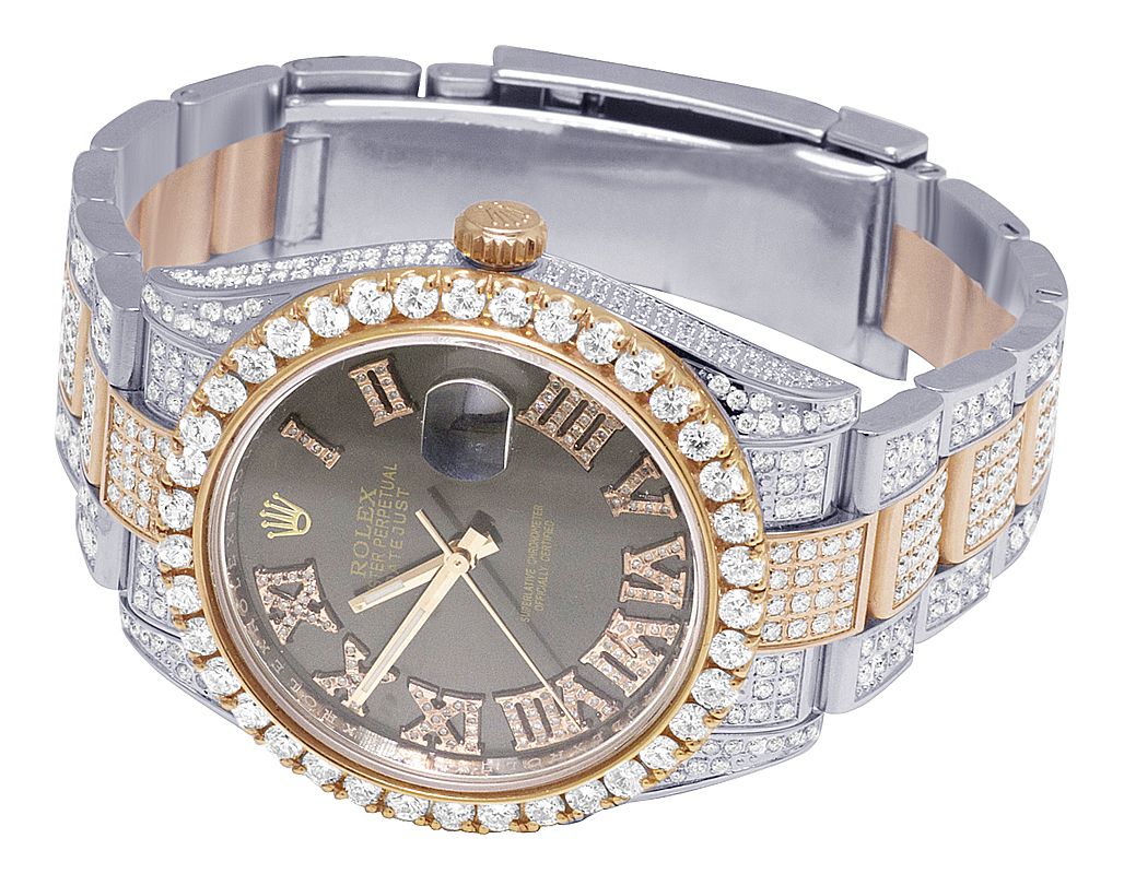 Rolex Watch moissanite vvs iced out diamond watch men luxury wrist watch quartz watch