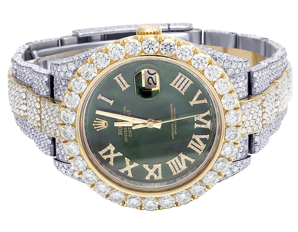 Rolex Watch hot selling moissanite watch bust down watch men luxury wrist watch