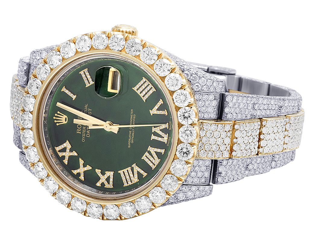 Rolex Watch hot selling moissanite watch bust down watch men luxury wrist watch