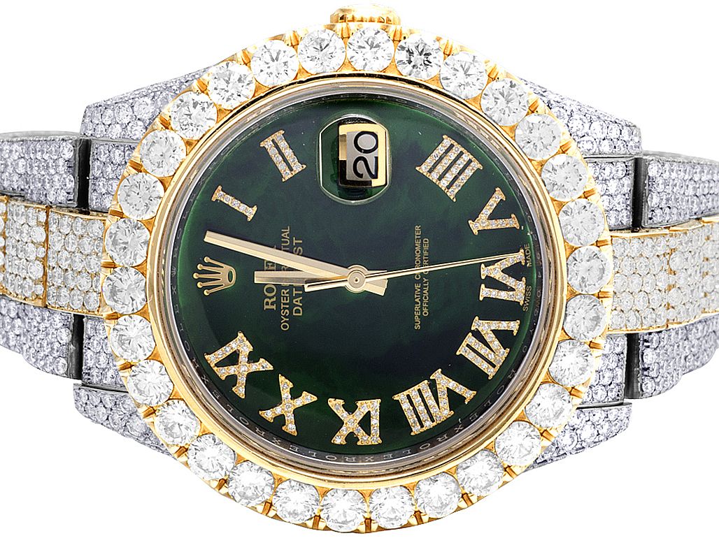 Rolex Watch hot selling moissanite watch bust down watch men luxury wrist watch