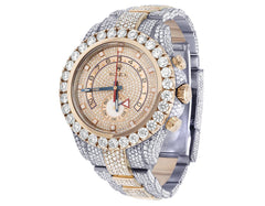 Rolex Watch men vvs moissanite diamond watch bust dowm diamond watch mens quartz watch