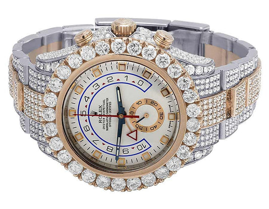 Rolex Watch moissanite men wrist watch iced out diamond hip hop watch quartz watch for gift