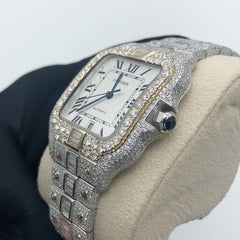 Cartier Watch luxury men watches moissanite diamond watch iced out bust down watch