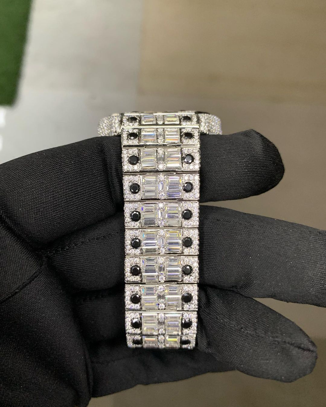 Cartier Watch luxury custom moissanite watches men iced out watch moissanite bust down watch