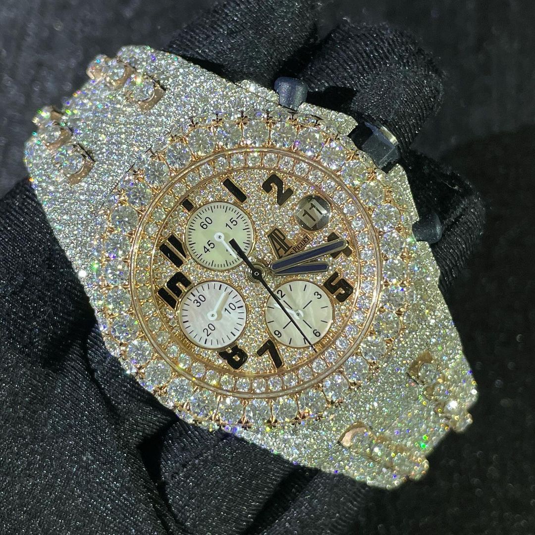 Audemars Piguet Watch vvs moissanite diamond watch iced out hip hop watch men luxury watch