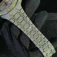 Audemars Piguet Watch iced out watch for him custom chronograph watch moissanite diamond wrist watch