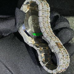 Audemars Piguet Watch moissanite wrist watch fully iced out diamond watch quartz wrist watch