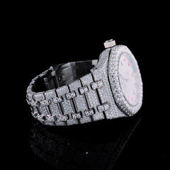 Audemars Piguet Watch fully iced out bling watch moissanite diamond studded watch mens luxury hip hop watch